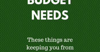 Important Items Your Budget Needs