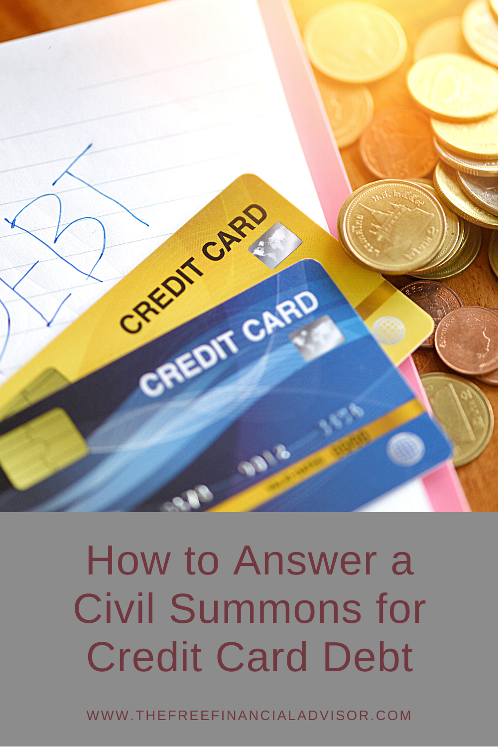 How to Answer a Civil Summons for Credit Card Debt