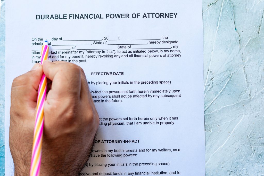 financial power of attorney