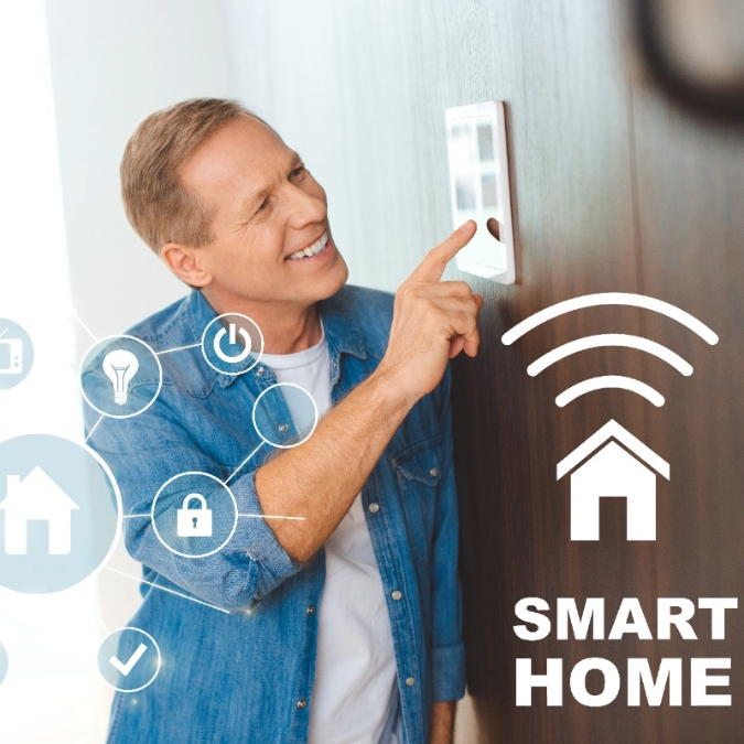 Seniors upgrading their homes smart home technology