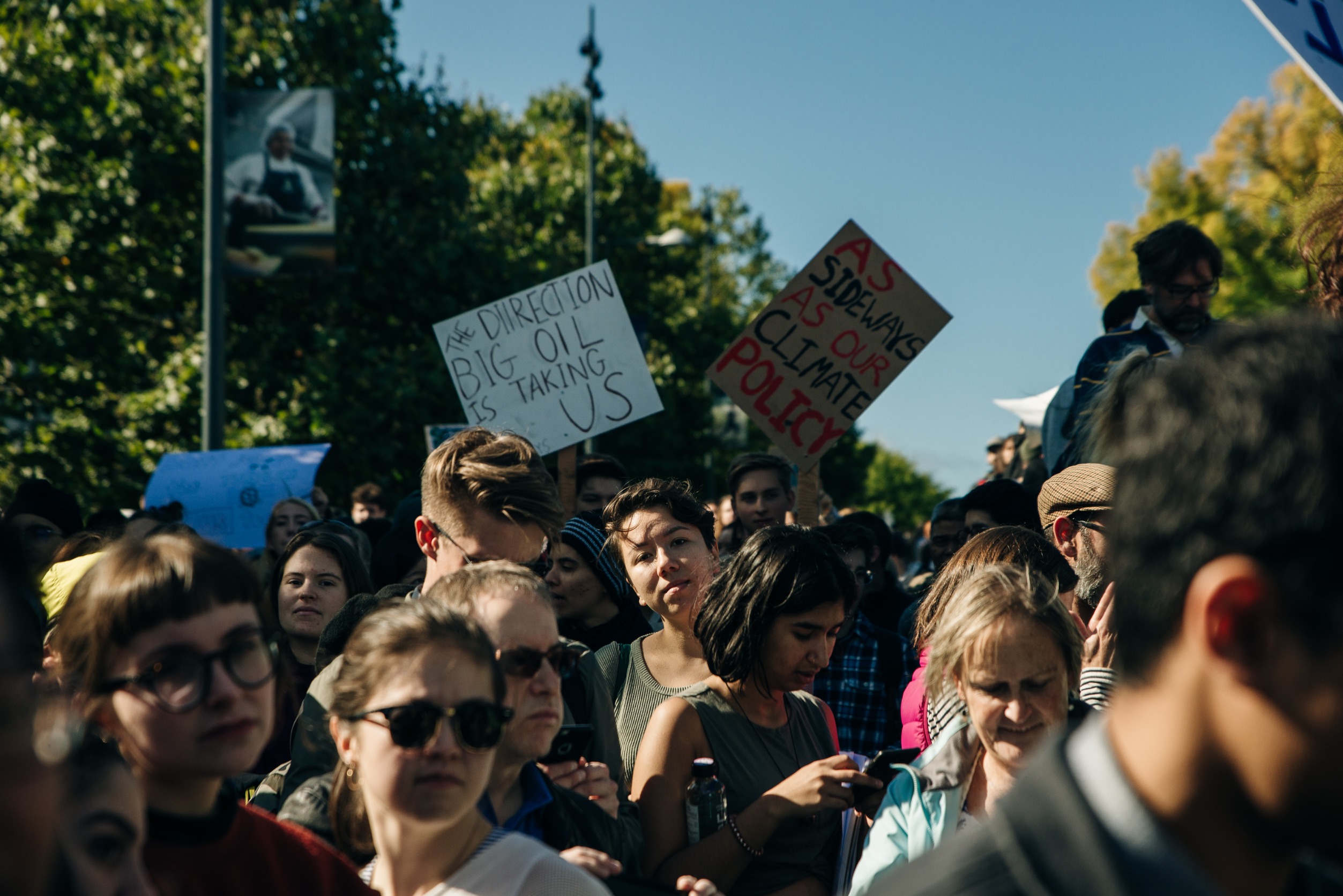 climate change protest