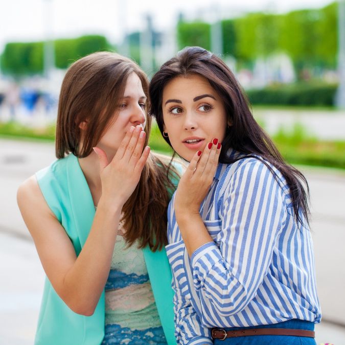 gossiping women