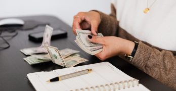 counting money