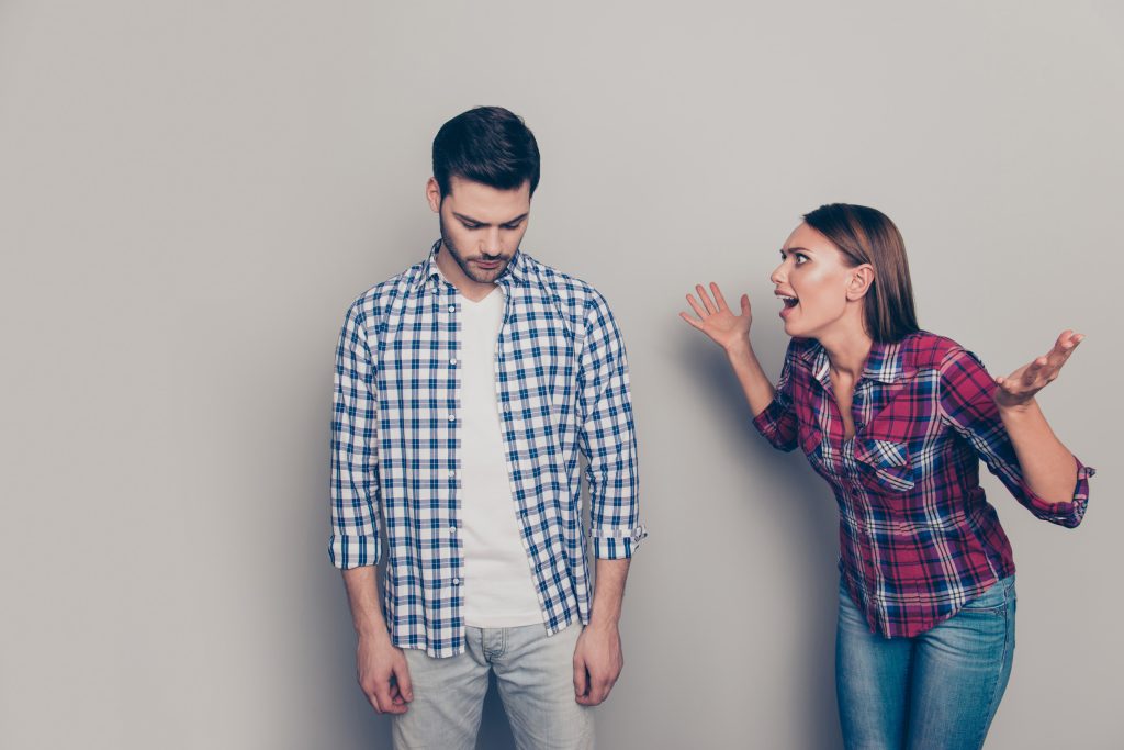 couple arguing