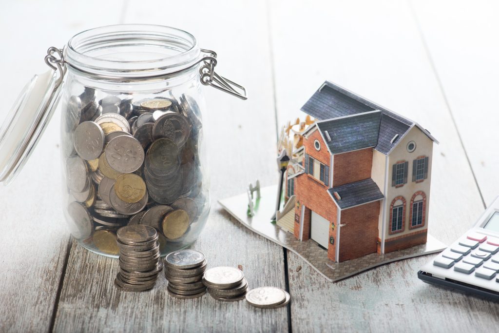 home and coins