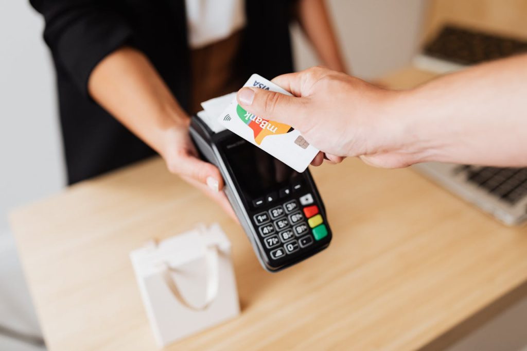 credit card transaction 