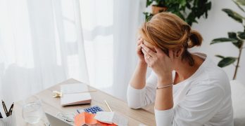frustrated woman