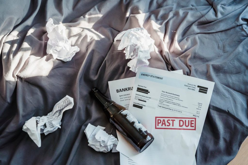 past due bills